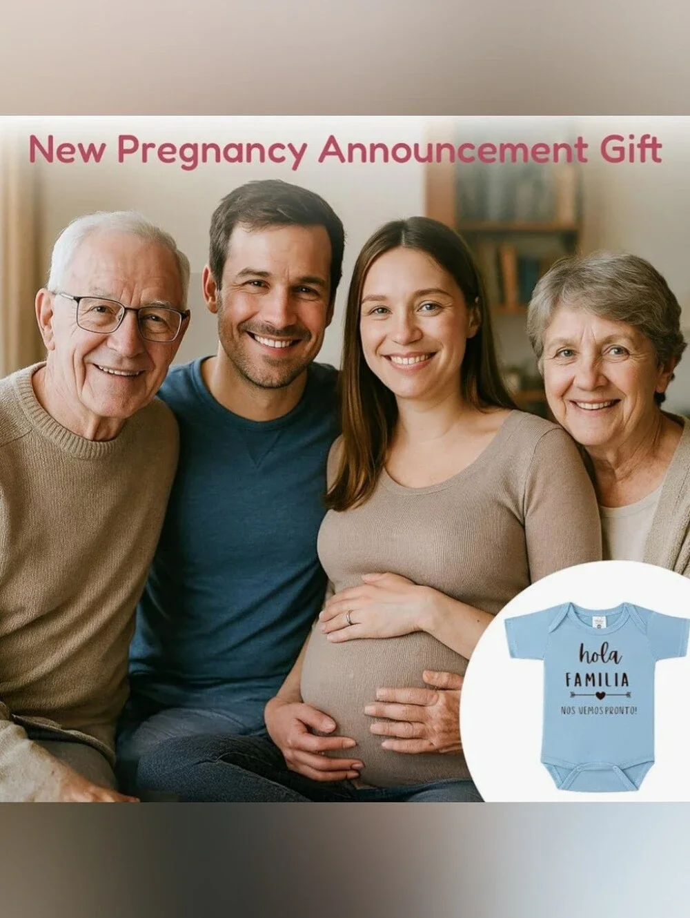 Pregnancy Announcement Onsie